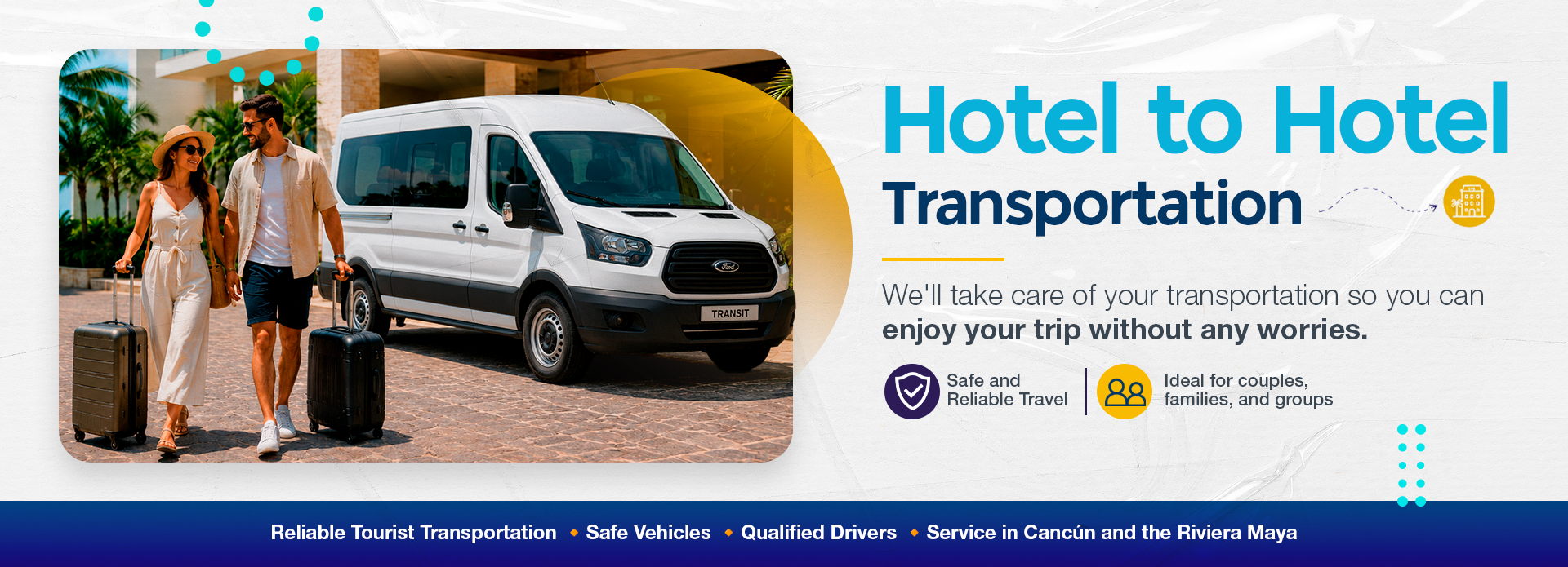 Transportación de Hotel a Hotel
