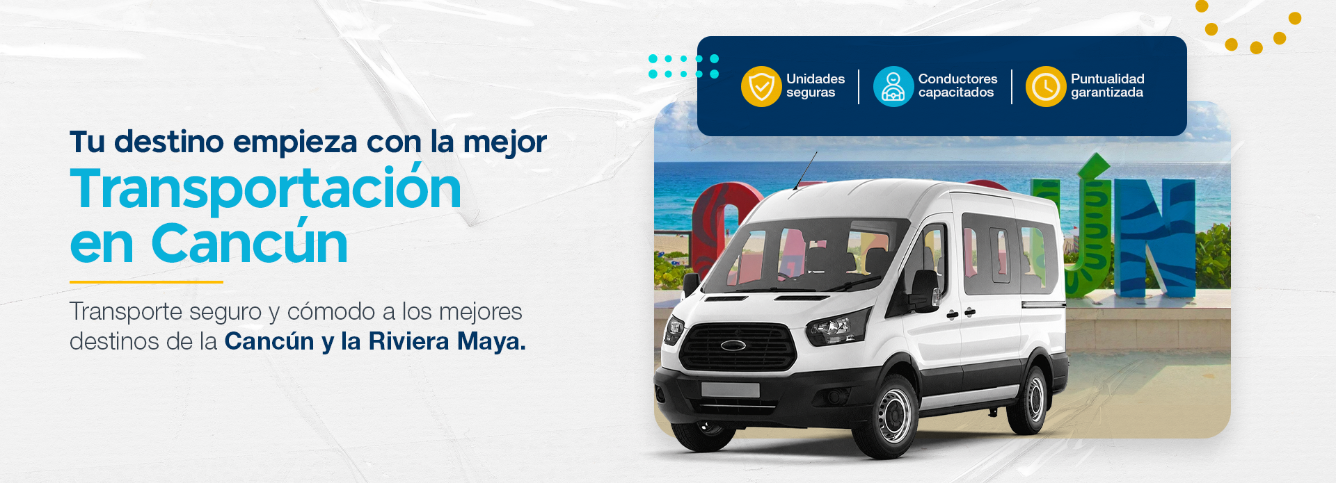 Transportacion a Cancún