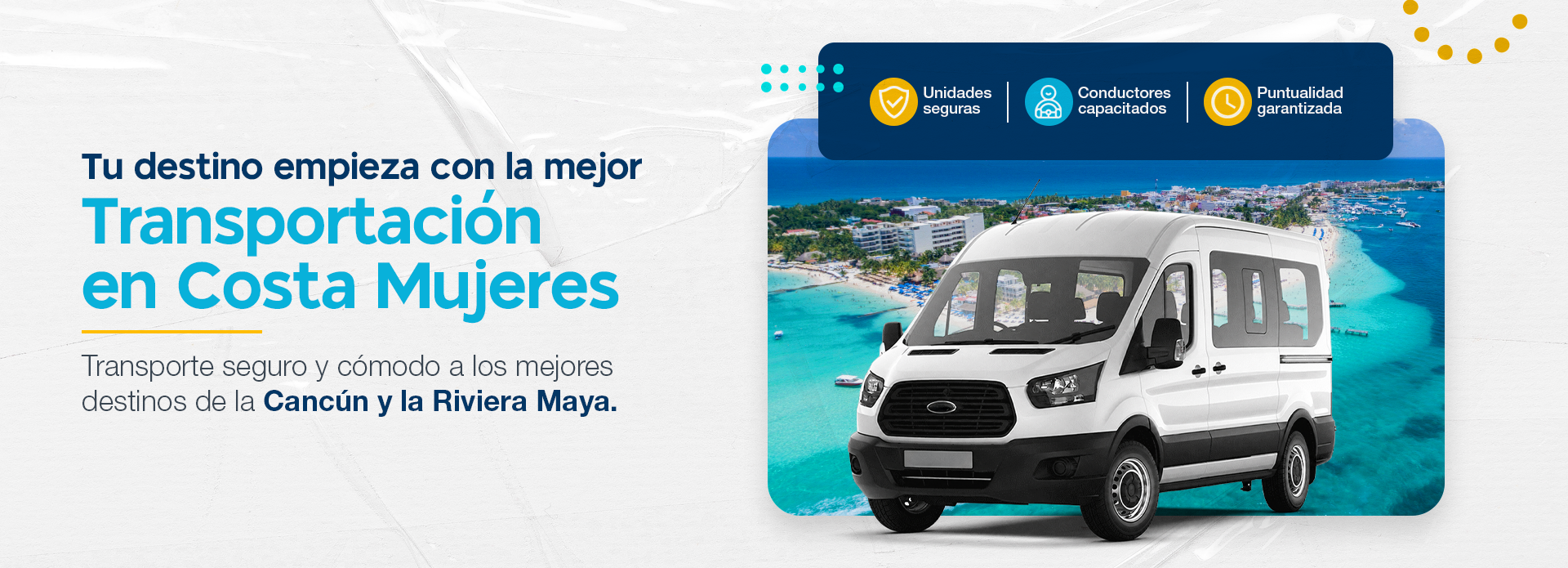 Transportacion a Costa Mujeres