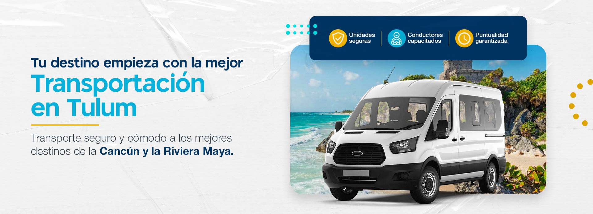 Transportacion a Tulum